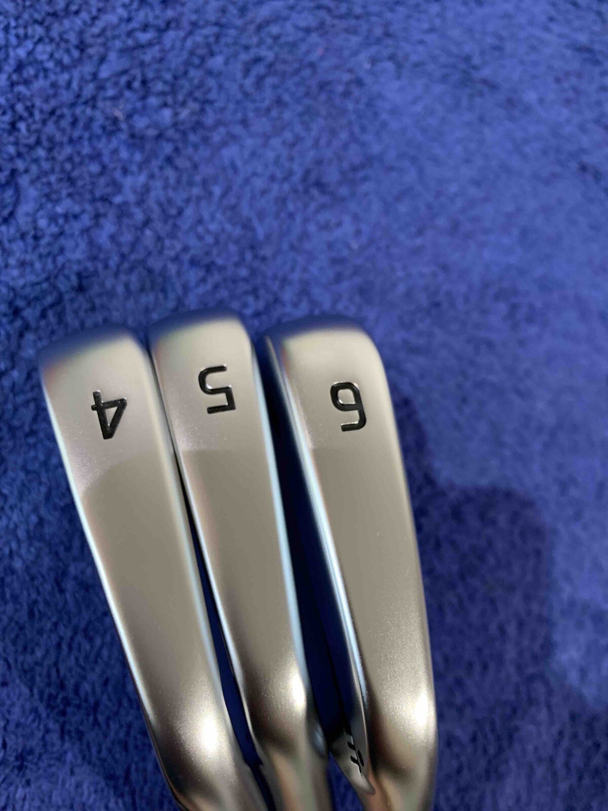 PING BLUEPRINT IRONS 4PW, AWT 2.0 REGULAR STEEL, RH, SHOP WORN! MAKE