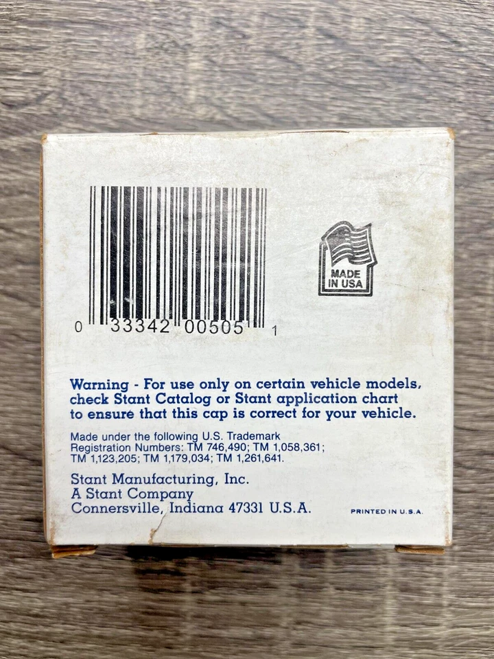 Tapa de llenado de aceite de motor Stant 10105 NUEVA EN CAJA NOS Foto 4 de 4
