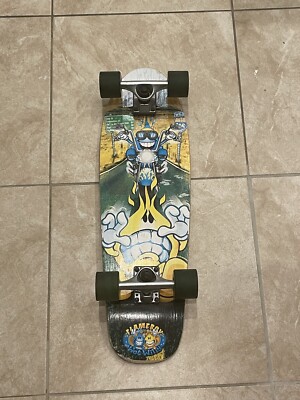 Rare Vintage World Industries Skateboard Flameboy Vs Wet Willy