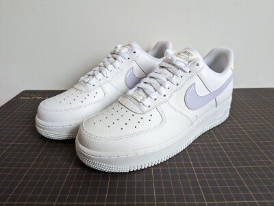 Size 7 WMNS Nike Air Force 1 '07 Oxygen Purple Coconut Milk Brand