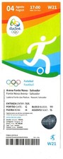 Ticket Olympia 2016 #W21 Mexico - Germany + Fiji Islands - South Korea