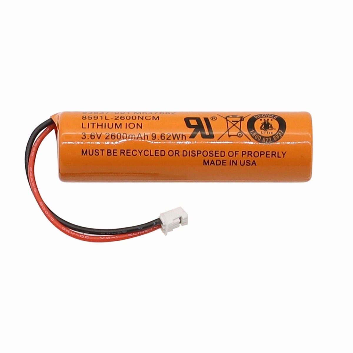 なぁーみ Amazon.com: (2-Pack) 3.7V 2600mAh 93837-001 Battery