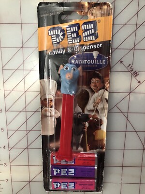 Ratatouille Pez Remy Disney NEW in Original Packaging Remy Rat Read Description