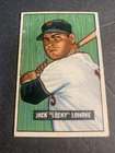 1951 Bowman #235 Jack Lucky Lohrke New York Giants
