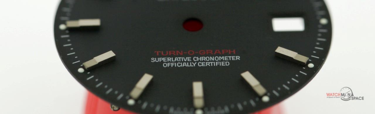 Original Men's Rolex Datejust Turn-O-Graph 116264 Black Stick Dial Stainles #D37 image 6