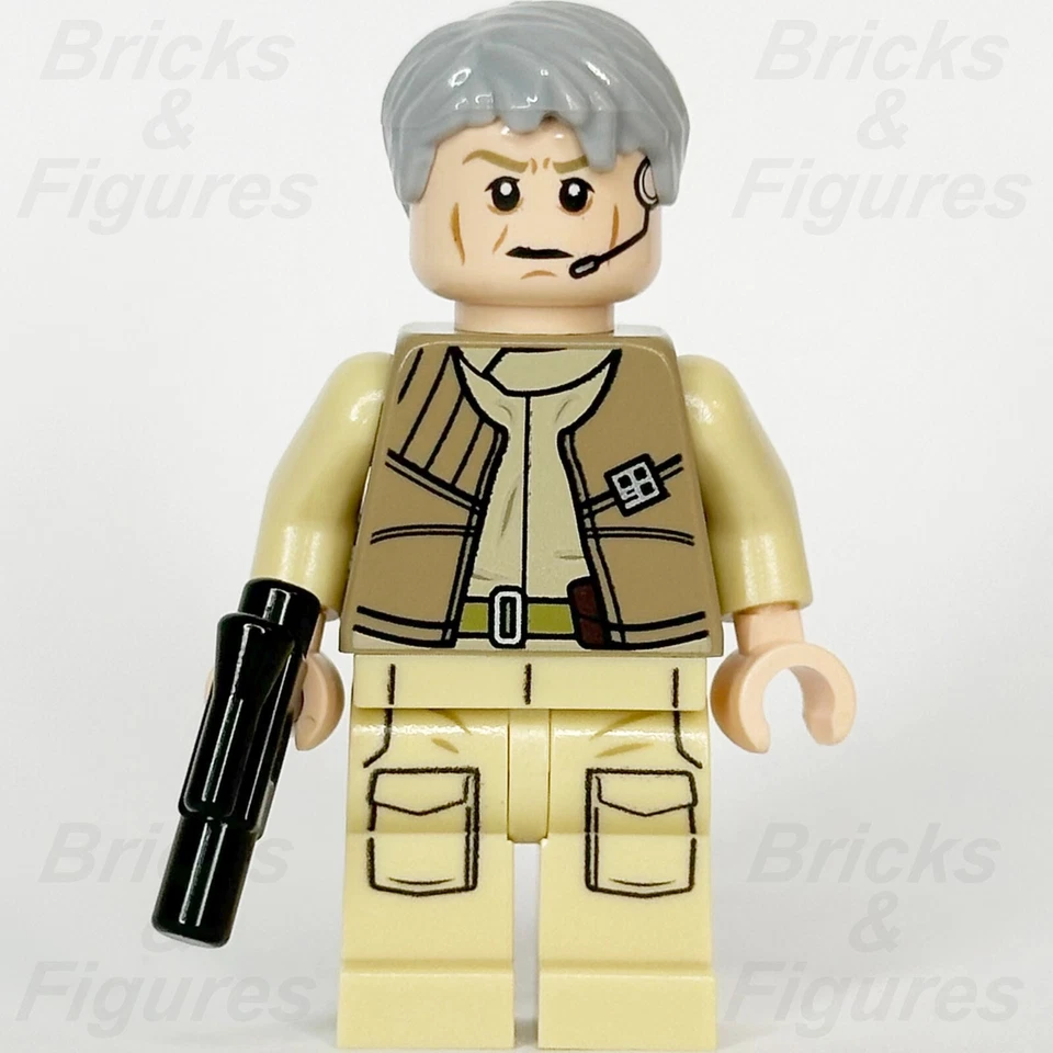 LEGO® Star Wars General Airen Cracken Minifigure Rebel Episode 6 75050 sw0557 - Image 2 of 3