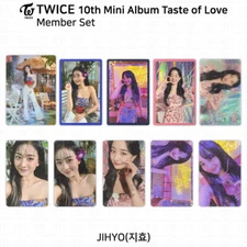 TWICE 10th Mini Album Taste of Love Official Photocard Jihyo KPOP K-POP