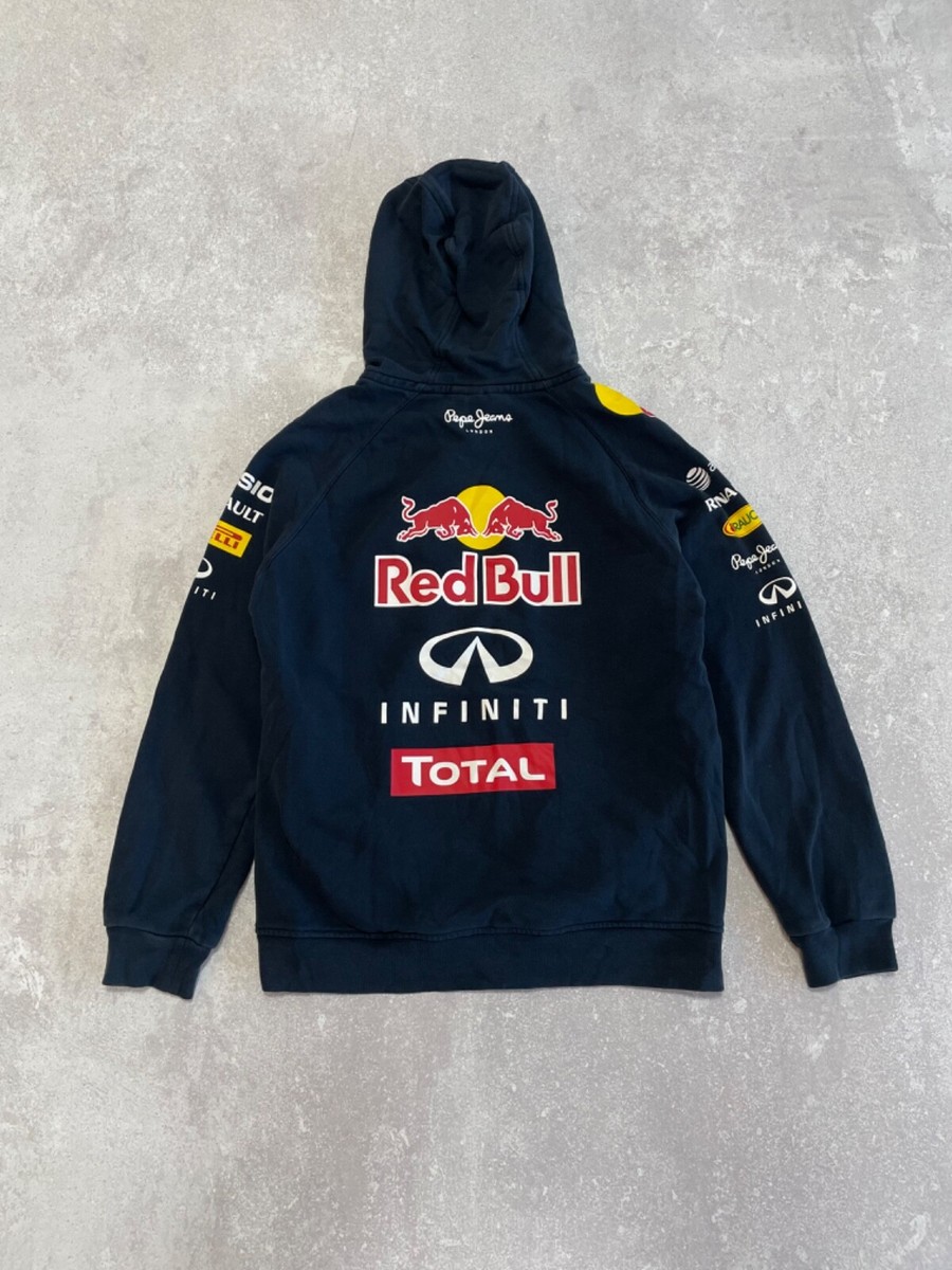 Red Bull Racing Pepe Jeans Zip Hoodie Blue Men's M | eBay