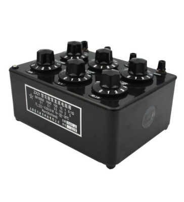ZX21c Precision Plastic Variable Decade Resistance Resistor Box Physical Electr