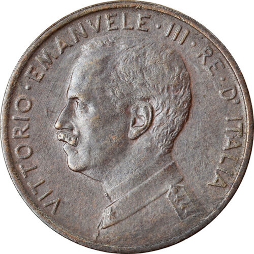 [#905021] Moneda, Italia, Vittorio Emanuele III, Centesimo, 1915, Roma, VZ, Bron - Imagen 1 de 2