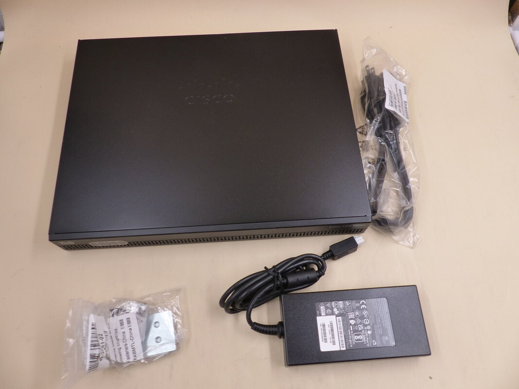 CISCO ISR 4321/K9 V08 RACK MOUNTABLE GIGABIT INTEGRATED ROUTER | eBay