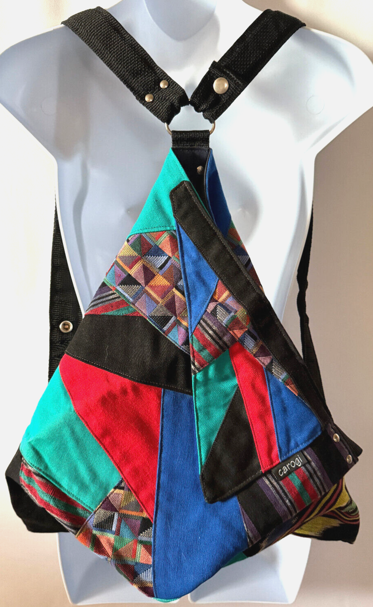CAROGI Carson Rogers Designer Convertible Bag Purse Crossbody Backpack Carson Rogers Carogi Purse Boho Modern Art | Mercari main image 4