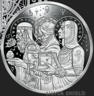 1 oz silver proof 3 Wise Men .999 Pure COA BOX Three Wise Men Jesus Christian