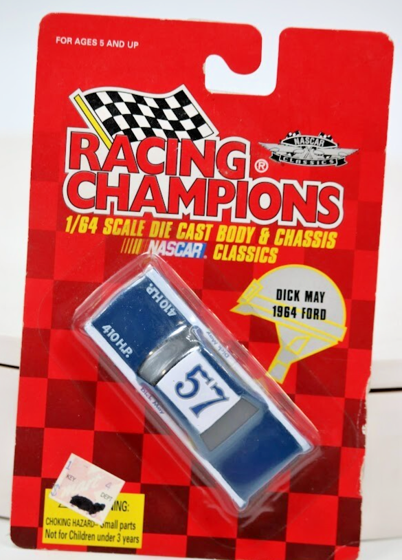 RACING CHAMPIONS 1997 NASCAR CLASSICS #57 DICK MAY 1964 FORD 1:64 Scale