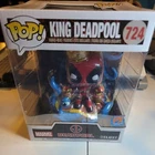 Funko Pop Marvel King Deadpool on Throne 724  Previews Exclusive Factory Sealed
