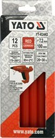 Yato YT-82442 HeißKlebesticks Rot 7,2Mm HeißKlebepistole HeißKleber Klebesticks
