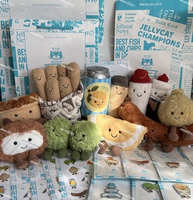 jelly cat fish&chips ロンドン期間限定　ジェリーキャット jelly cat fish&chips ロンドン期間限定 ジェリーキャット