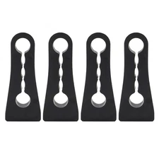 4PCS Universal Car Creaking Noise Sound Deadener Damper Door Lock Buffer Seal