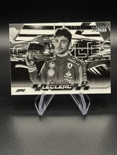 2024 Topps Paddock Pass Formula 1 F1 Charles Leclerc Black & White B&W #53 SP