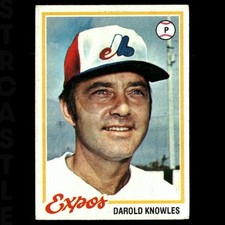 1978 Topps - Darold Knowles #414 Montreal Expos ⚾ Baseball Card