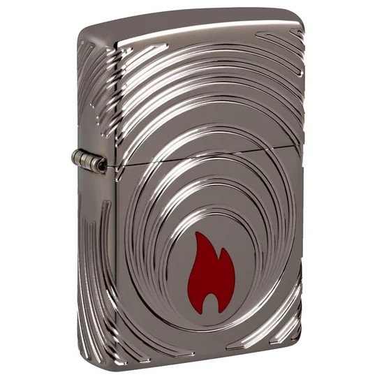 Zippo 47218, 2026 Collectible of the Year, Carved Black Ice Armor, Limited 5000