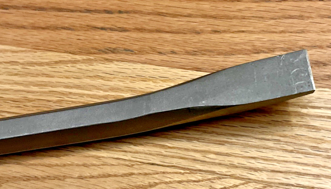 Blue-Point By Snap-On 2434B Pinch Prybar 22” Pry Bar Taper W/ Chisel End USA