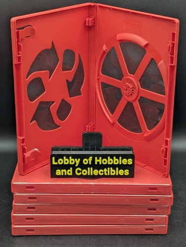 Nintendo WiiU Red OEM Authentic Game Replacement Case Read Description