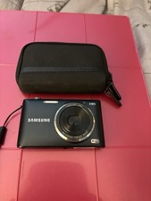 Samsung ST150F-WI-FI-16.2 MP-NAVY-Dig Camera-SD Card-Charger & Case-Near Mint
