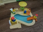Fisher-Price Little People Swimming Pool #2526   Vintage 1986