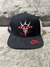 Vintage Nike Sports Chicago Bulls Air Jordan Hat With Original Tags