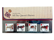Royal Mail Presentation Pack All The Queen’s Horses 1997 Mint UK Stamps Royal