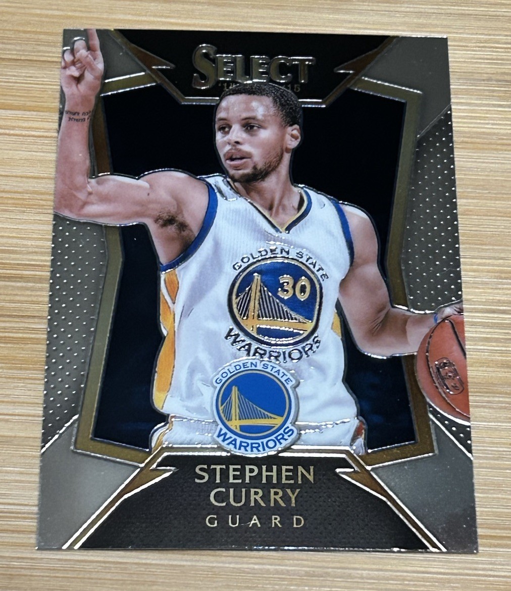 2014-15 Panini Select Base #1 Stephen Curry Golden State Warriors.