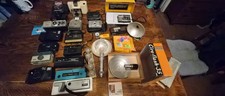 Large Vintage Lot of Cameras and Accessories Untested