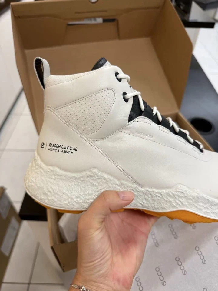 ¡Nuevo! ¡Zapatos de golf Ecco’s blancos Biom H5 para hombre! Talla UE 43 Foto 4 de 4