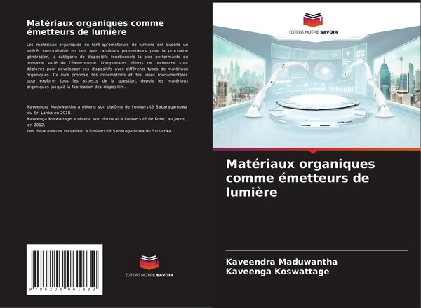Kaveendra Maduwantha (U. A.) | MatéRiaux Organiques Comme éMetteurs De LumièRe-image