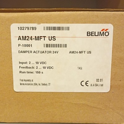 Belimo AM24-MFT US Damper Actuator 24V MPN P-10001 AM24-MFT US