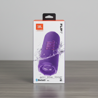 Genuine JBL Flip 7 Portable Wireless Waterproof Bluetooth Speaker