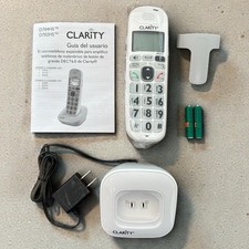 Clarity D702HS White Spare Handset For D702 Series D722 D712 D702 No Box