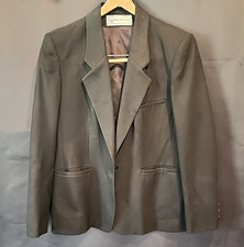 EVAN PICONE 100 Wool Black Women  s Fitted BLAZER/JACKET Size 12
