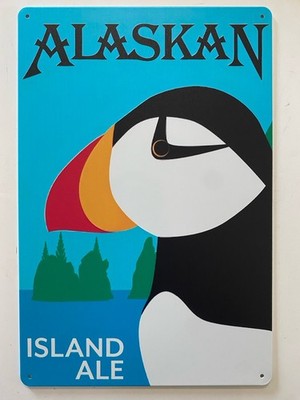 Alaskan Brewing Company Sign - Island Ale - Amber Husky IPA
