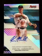 2017 Bowman's Best REFRACTOR AUTO Kevin Merrell item 9