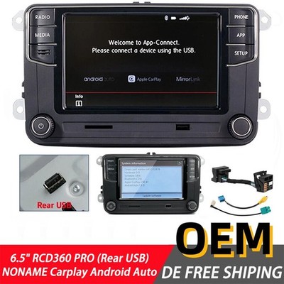 NONAME 6.5 Inch RCD360 PRO 187B Carplay Android Auto Radio RCD330 Für VW Tiguan