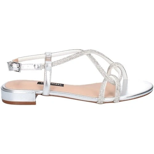 Nine West Sandali Con Tacco Raqchel Donna - Punta Aperta, Lacci, Tacco 7,5 Cm