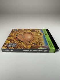 Bonk's Adventure (TurboGrafx-16, 1990) Cib With Game/ Manual & Styrofoam MINT