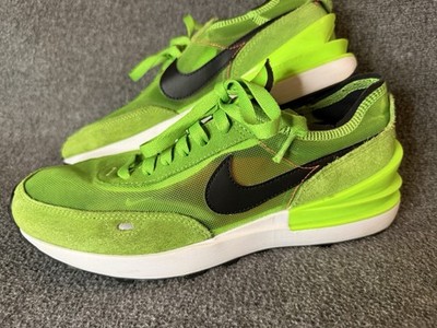 Size 8.5 - Nike Waffle One Electric Green Tried On Only Clean 2021 Vintage
