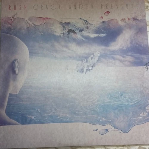 Rush Grace Under Pressure Vinyl LP Record 1984 Mercury 818 476-1