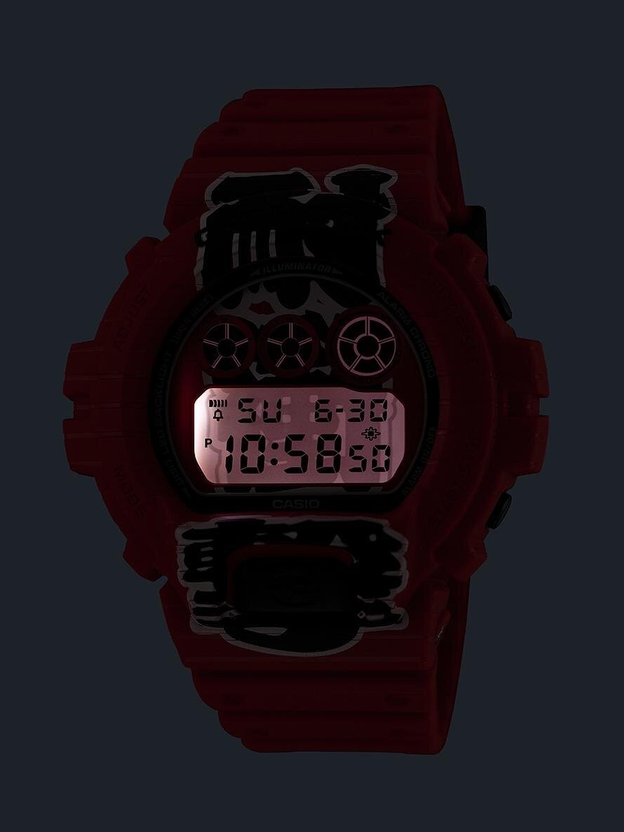 CASIO G-SHOCK DW-6900AKA-4JR Red Lantern wristwatch Unisex Made in