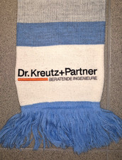 TSV 1860 München Schal / Sponsor DR. KREUTZ + PARTNER - Beratende Ingeneure /