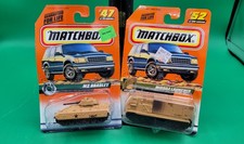 LATE ‘90’s PAIR of Matchbox Military - M2 BRADLEY TANK & MISSILE LAUNCHER!