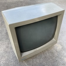 Monitor CRT con pantalla a color SPERRY 3584-02 - Enciende, por lo demás no probado LEER